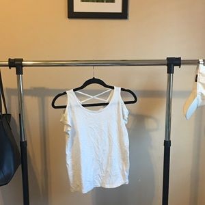 White off the shoulder